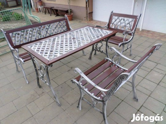 Öntöttvas kerti bútor