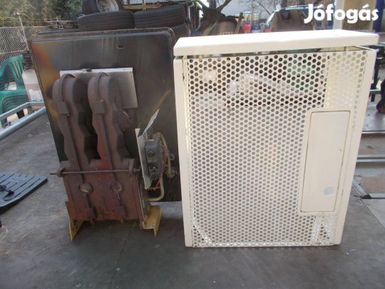 Öntöttvas konvektor : Fég 30P 3KW hőteljesítmény kéményes