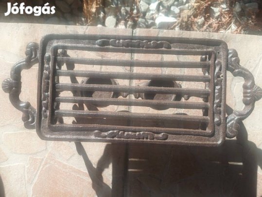 Öntöttvas melegítő ételhez, teához vagy kávéhoz 2db