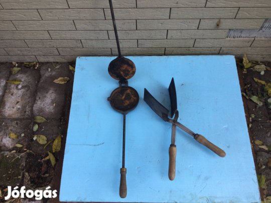 Öntöttvas szalonnaprések