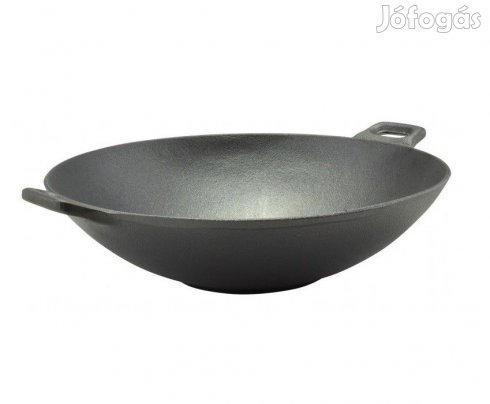 Öntöttvas wok 31 cm