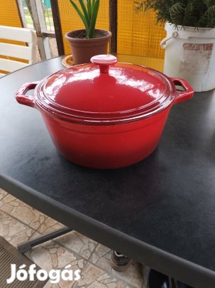 Öntötvas lábas kb 7liter