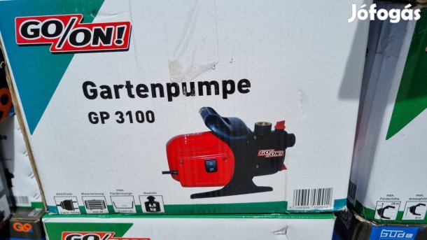 Öntözéshez, kerti szivattyú 600W teljesítménnyel, 3100l/h vízhozammal