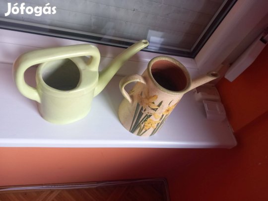 Öntöző kanna kerámiából