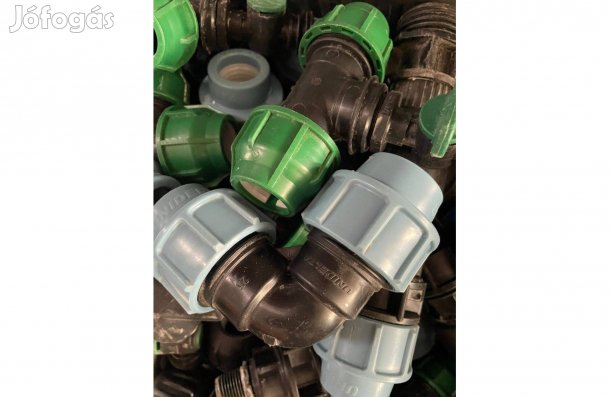 Öntözőrendszerhez idomok eladók/Szerelvények eladók