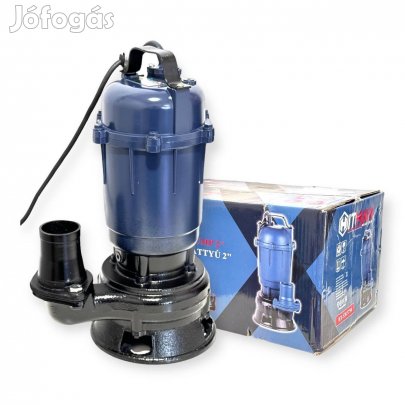 Öntvényházas darálós szennyvízszivattyú, 3750W, 28 m3/óra