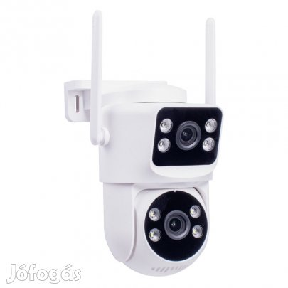 Oowlkam 6MP 3MP+3MP Kültéri Wifi-s kamera két lencsés biztonsági PTZ