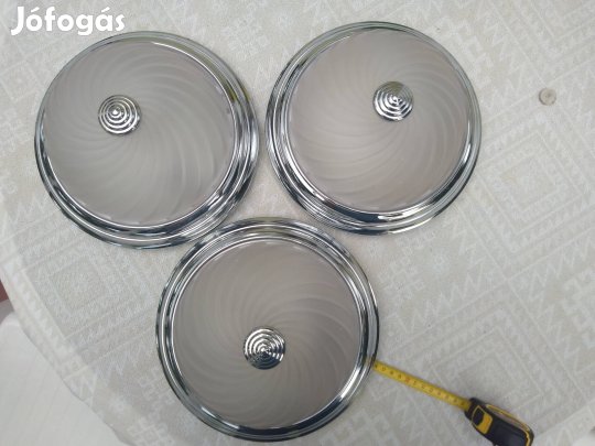 Opál-üveg búrás Kolarz világítás 2db