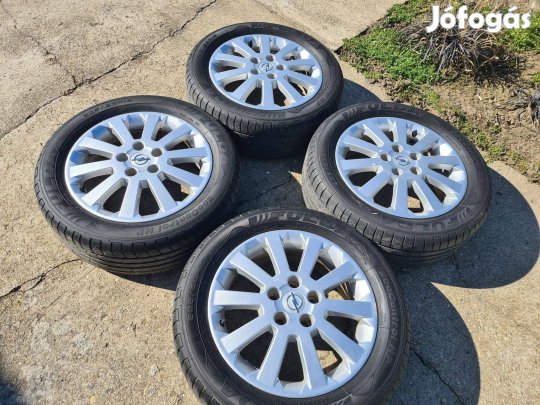 Opel 5x110 16" alufelni nyári autógumival