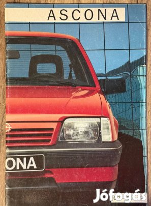 Opel Ascona prospektus