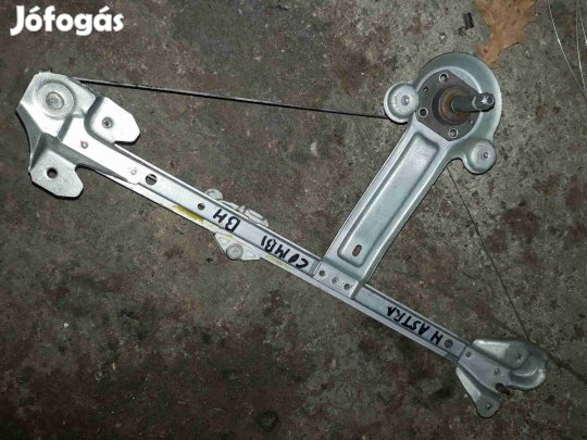 Opel Astra H Bal Hátsó Ablakemelő Szerkezet Mechanikus