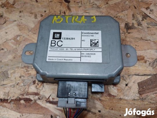 Opel Astra J (2009-2015) Telefonvezérlő Elektronika