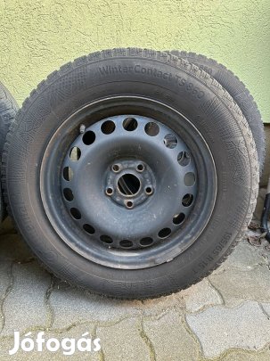 Opel Astra K Continental téli kerékszett, keréknyomás szenzorral