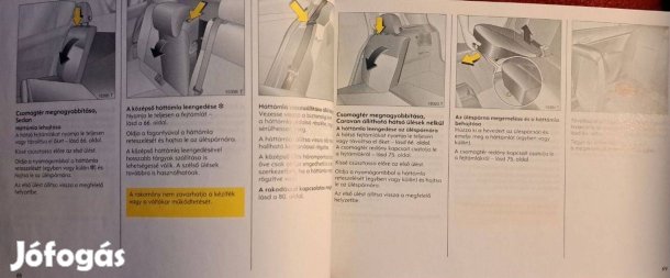 Opel Astra gyári kezelési kézikönyv magyar nyelvű használati útmutat