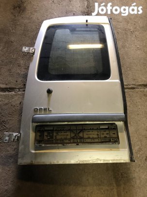 Opel Combo C bal hátsó ajtó ezüst 