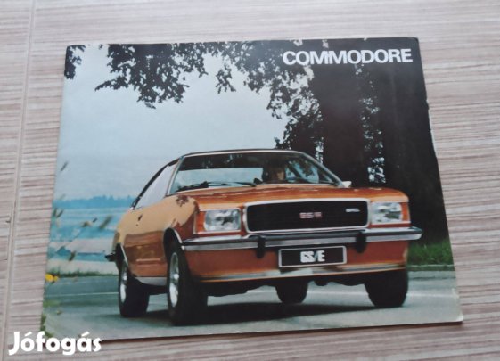 Opel Commodore (1973) prospektus, katalógus!!