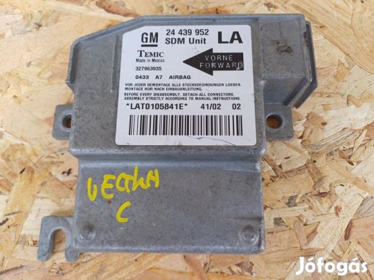 Opel Corsa C (2000-2010) Légzsák Vezérlő Elektronika