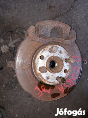 Opel Corsa D Jobb Első Csonkállvány Kerékaggyal + Féknyereg + ABS