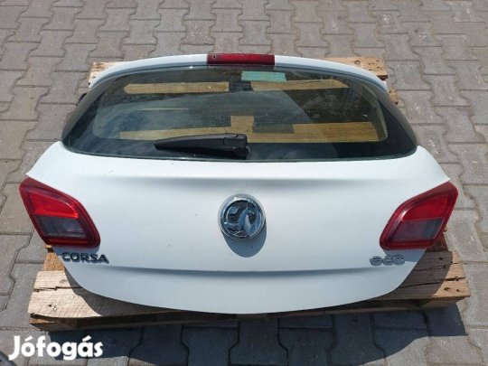 Opel Corsa E Csomagtérajtó 3 Ajtóshoz Fehér 8008