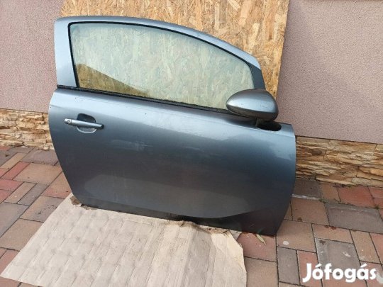 Opel Corsa E Jobb első Ajtó Ezüst 4719 3 Ajtóshoz