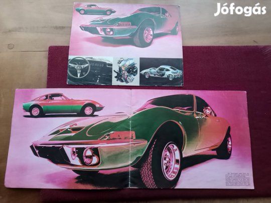 Opel GT prospektus 