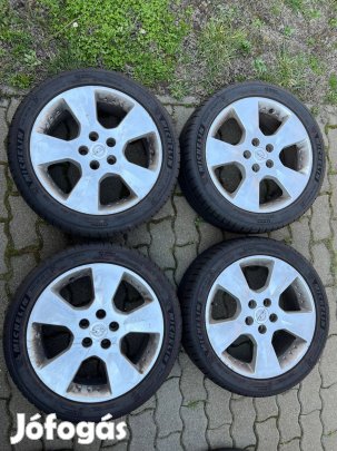 Opel Gyári Alufelni 17 coll + Michelin 225 45 R17 nyárigumi szett(7mm)