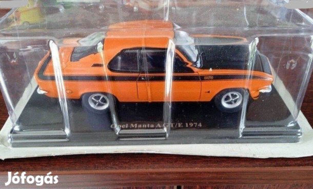Opel Manta A GT/E 1974 "Hachette" modell 1/24 Eladó