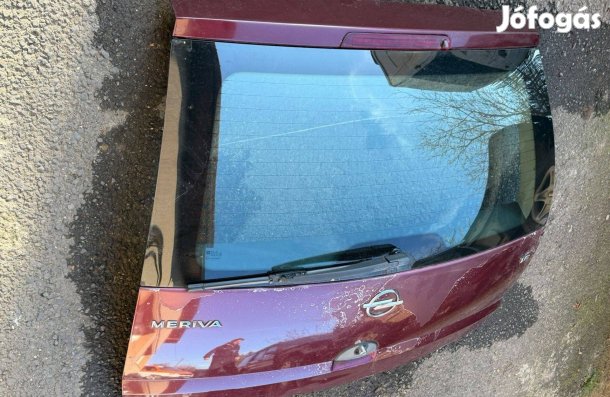 Opel Meriva A 2003 bordó csomagtérajtó üveggel (X. kerület)
