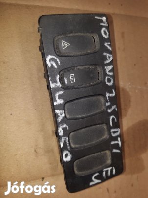 Opel Movano 03-10 Hátsó Szélvédőfűtés Kapcsoló