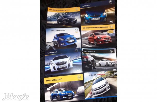 Opel OPC prospektusok Német nyelven