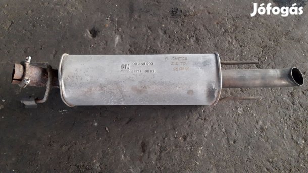 Opel Omega B Kipufogó Hátsó Dob