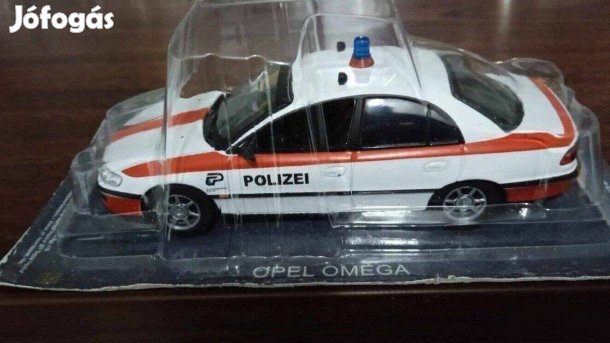 Opel Omega Swajci police kisauto modell 1/43 Eladó