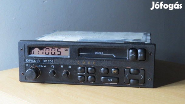 Opel SC 202B retro régi rádió autórádió
