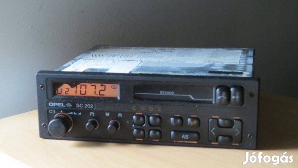 Opel SC 202B retro régi rádió autórádió
