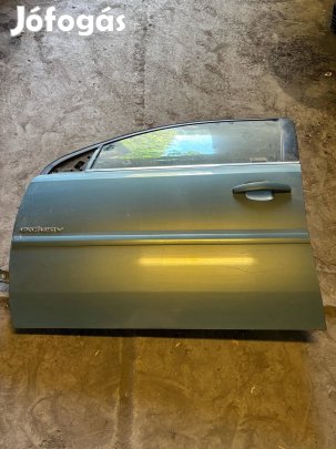 Opel Vectra C bal első ajtó zöldes-kék 