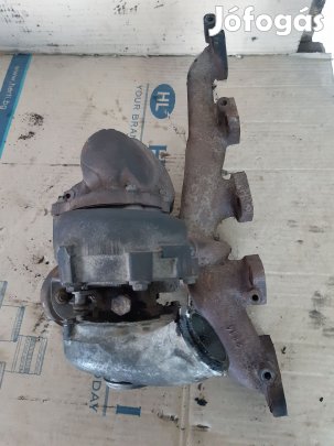 Opel Zafira A Kipufogó Torok + Turbó Feltöltő