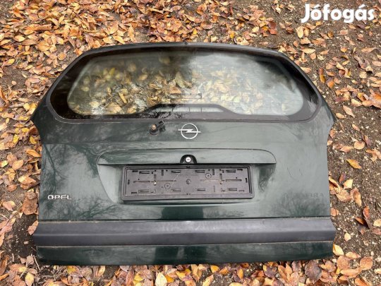 Opel Zafira A csomagtér ajtó zöld 