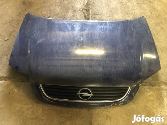 Opel Zafira A motorháztető géptető kék 