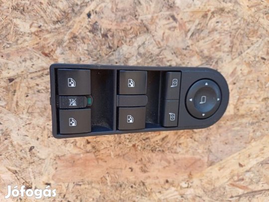 Opel Zafira B (2005-2014)  Bal Első Ajtó Ablakemelő Kapcsoló