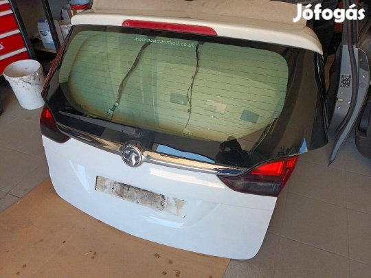 Opel Zafira C Csomagtérajtó Fehér 10180