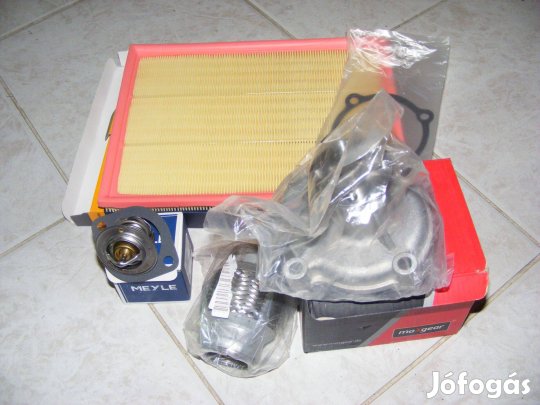 Opel alkatrész X17DT levegőszűrő vízpumpa termosztát flexibilis cső