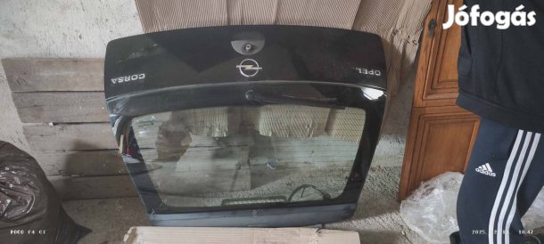 Opel corsa c csomagtér ajtó