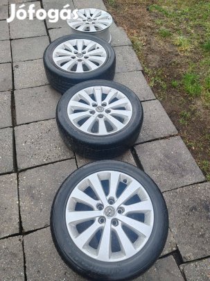 Opel gyári 17"-os alufelni 4db