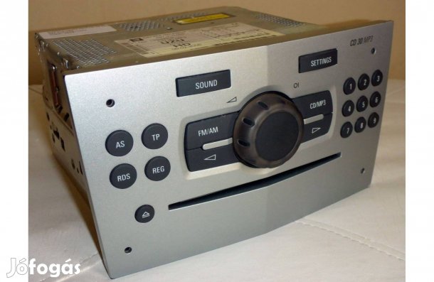 Opel gyári OEM MP3 CD rádió - Delphi-Grundig CD30 MP3 13289919 #2