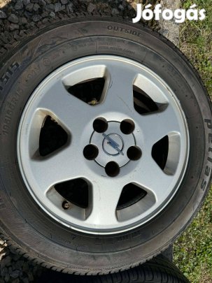 Opel gyári alufelni 195/65 R15 gumikkal
