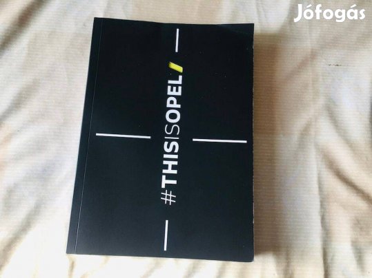 Opel jegyzetfüzet, notesz