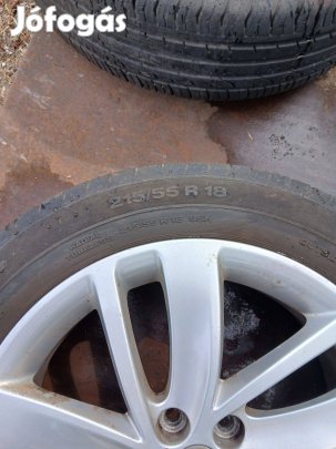 Opel mokka alufelni 18-as nyári gumival+Tpms szenzor