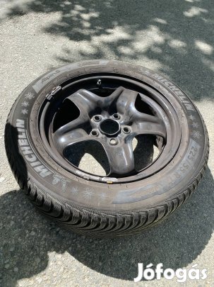 Opel struktúr acélfelni + Michelin Alpin 5 gumi szett