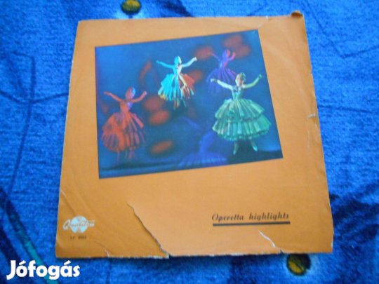 Operetta Highlights nagylemez monó