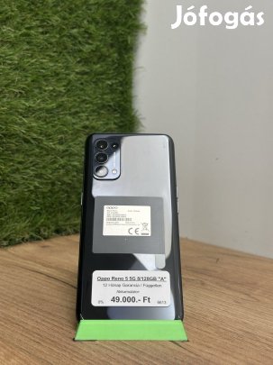 Oppo Reno5 5G Kártyafüggetlen 128 GB, 12 hó garancia